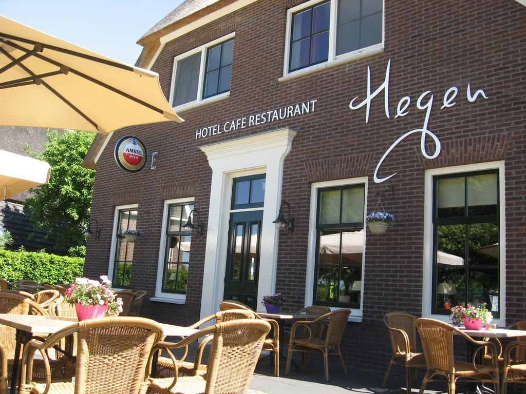 Hotel Cafe Restaurant Hegen Wezup Exterior foto